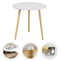 Hot sale wooden round coffee tables simple side table round end table